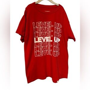 Big Boy Gaming Shirt Size L Red